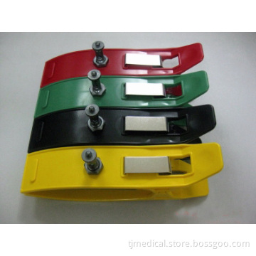 Adult limb clamp ecg electrodes for AGCL/NICKEL